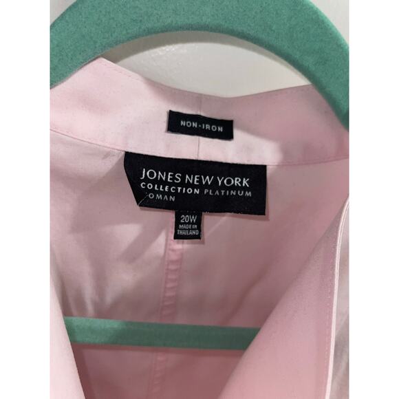 Jones New York Women's Sleeveless No-Iron Easy Care Shirt NWT 20W - Picture 8 of 13